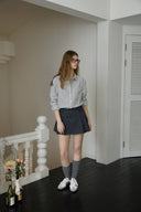 Mood Buckle Pleated Skirt