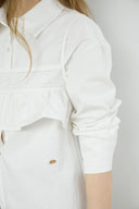 Blanche Layered Oversized Cotton Shirt