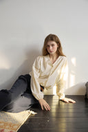 Garden Lace Banding Blouse