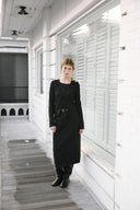 Berin Boat-Neck Layered Cardigan