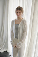 Haila Scallop Layered Cardigan