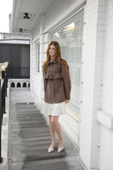 Blanche Layered Oversized Cotton Shirt