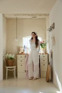 [LETTER FROM MOON × dasique] Letters Two-Way Slim T-Shirt