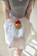 [LETTER FROM MOON × dasique] Cottage Patchwork Midi Skirt