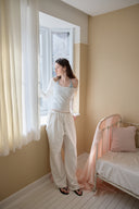 [LETTER FROM MOON × dasique] Letters Two-Way Slim T-Shirt