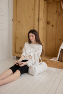 [LETTER FROM MOON × dasique] Floral Cottage Duffle Bag