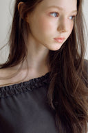 Sove Frill One-Shoulder Short Sleeve T-shirt