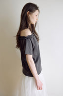 Sove Frill One-Shoulder Short Sleeve T-shirt