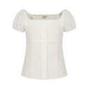 [LETTER FROM MOON × dasique] Rosie Lace Blouse