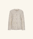 Mer Non-Collar Fur Jacket