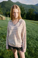 [予約販売/8月下旬入庫予定] Page Stripe Rugby Knit