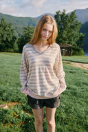 [予約販売/8月下旬入庫予定] Page Stripe Rugby Knit