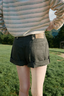 [予約販売/8月下旬入庫予定] Veila Cotton Roll-Up Shorts