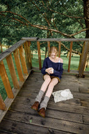 [予約販売/8月下旬入庫予定] Handmade Scallop Wool Leg Warmers