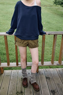 [予約販売/8月下旬入庫予定] Veila Cotton Roll-Up Shorts