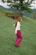 [予約販売/8月下旬入庫予定] Offset Button Corduroy Pants