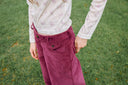 [予約販売/8月下旬入庫予定] Offset Button Corduroy Pants