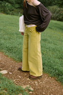 [予約販売/8月下旬入庫予定] Offset Button Corduroy Pants