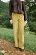 [予約販売/8月下旬入庫予定] Offset Button Corduroy Pants