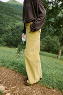 [予約販売/8月下旬入庫予定] Offset Button Corduroy Pants