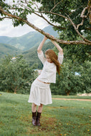 [予約販売/8月下旬入庫予定] Memory Frill Midi Skirt