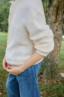 [予約販売/8月下旬入庫予定] Pof Lace Wool Cardigan