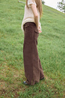 [予約販売/8月下旬入庫予定] Offset Button Corduroy Pants