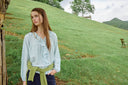 [予約販売/8月下旬入庫予定] Amélie Ruffle Lace Blouse