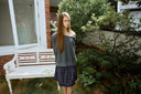 [予約販売/8月下旬入庫予定] Duet Lace Layered One-Shoulder Sweatshirt