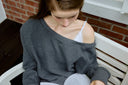 [予約販売/8月下旬入庫予定] Duet Lace Layered One-Shoulder Sweatshirt