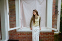 [予約販売/8月下旬入庫予定] Mellow Frill Layered T-Shirt