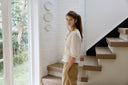 [予約販売/8月下旬入庫予定] Hazel Frill Half Blouse