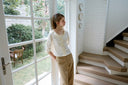 [予約販売/8月下旬入庫予定] Hazel Frill Half Blouse