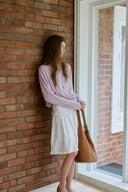 [予約販売/8月下旬入庫予定] Softy Boat Neck Banded T-shirt