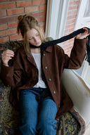 [予約販売/8月下旬入庫予定] Moren Suede Overfit Jacket