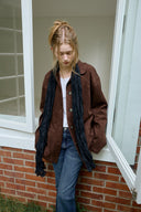 [予約販売/8月下旬入庫予定] Moren Suede Overfit Jacket