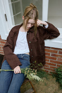 [予約販売/8月下旬入庫予定] Moren Suede Overfit Jacket