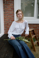 [予約販売/8月下旬入庫予定] Softy Boat Neck Banded T-shirt