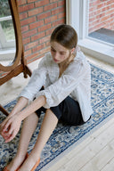 [予約販売/8月下旬入庫予定] Amélie Ruffle Lace Blouse