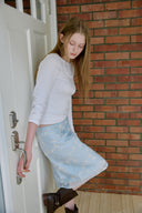 [予約販売/8月下旬入庫予定] Mellow Frill Layered T-Shirt