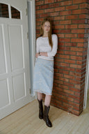 [予約販売/8月下旬入庫予定] Mellow Frill Layered T-Shirt