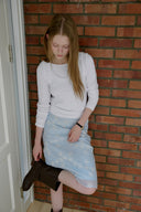 [予約販売/8月下旬入庫予定] Mellow Frill Layered T-Shirt