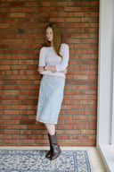 [予約販売/8月下旬入庫予定] Mellow Frill Layered T-Shirt