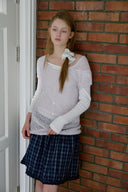 [予約販売/8月下旬入庫予定] Roy Layered Knit Dress