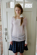 [予約販売/8月下旬入庫予定] Roy Layered Knit Dress