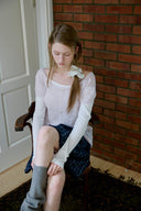[予約販売/8月下旬入庫予定] Roy Layered Knit Dress