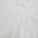 [LETTER FROM MOON × dasique] Shirred Volume Shirt Blouse