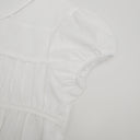 [LETTER FROM MOON × dasique] Shirred Volume Shirt Blouse