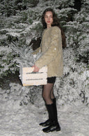 Mer Non-Collar Fur Jacket