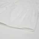 [LETTER FROM MOON × dasique] Shirred Volume Shirt Blouse